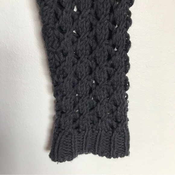 Sigrid Olsen Studio Black Open Knit Sweater Size XS - Picture 5 of 10